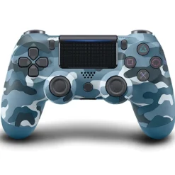 KLACK EUROPE Mando PS4 Azul Militar P4* Videojuegos