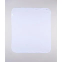 Prenatal Manta blanca con estampado gris para recién nacido