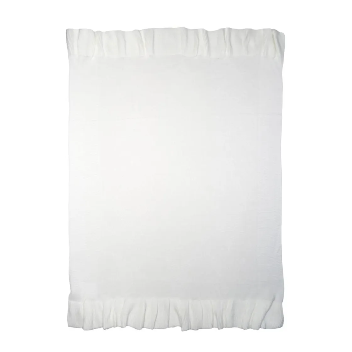 Prenatal Manta con volantes y bordado de estrellas