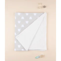 Prenatal Manta de Cama de Forro Polar Unisex Gris* Ropa De Cama·Sábanas Y Mantas|Recién Nacido·Ropa De Cama