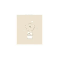 Prenatal Manta de chenilla para cuna/carrito