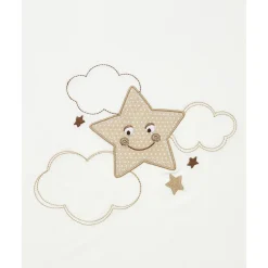 Prenatal Manta de Cuna con Bordado 