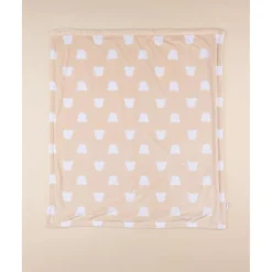 Prenatal Manta de Cuna de Forro Polar Unisex Beige