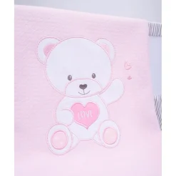 Prenatal Manta de verano Osito - Rosa* Ropa De Cama·Sábanas Y Mantas|Recién Nacido·Ropa De Cama