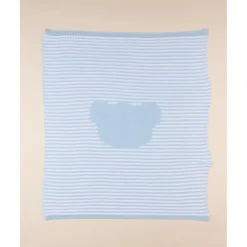 Prenatal Manta Estival Azul con Osito para Cuna* Ropa De Cama·Sábanas Y Mantas|Recién Nacido·Ropa De Cama