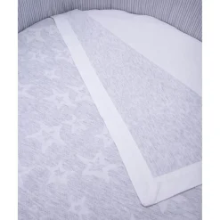 Prenatal Manta Universal para Cuna Gris con Estrellas