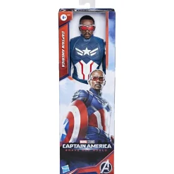 HASBRO IBERIA Marvel - Captain America Brave New World - Figura Capitán América* Figuras De Acción