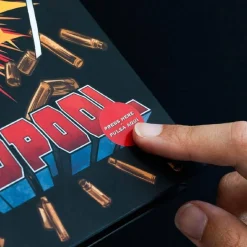 GRUPO ERIK Marvel - Cuaderno A5 con luz Deadpool