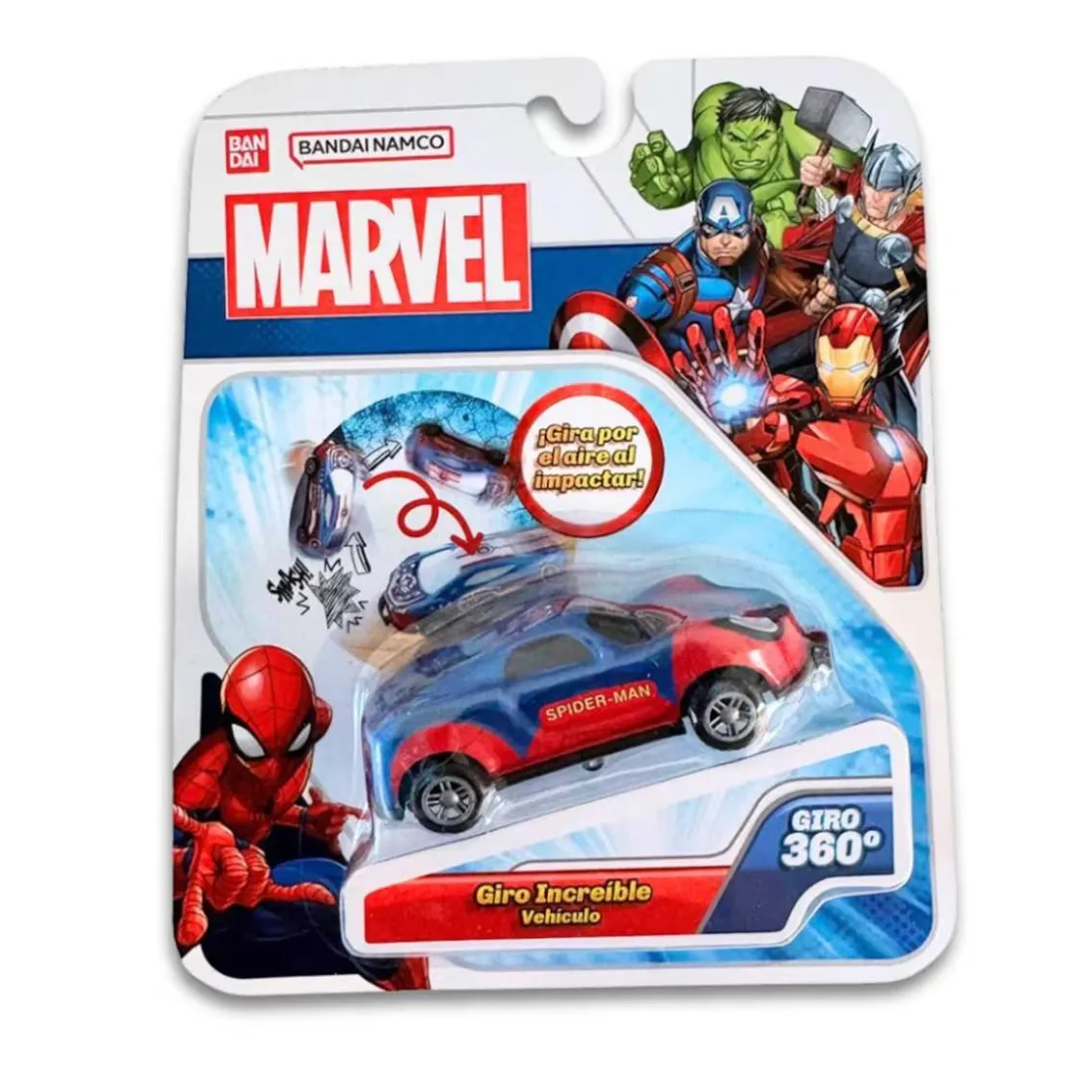 BANDAI Marvel - Flip Cars (Varios modelos)* Vehículos Y Circuitos
