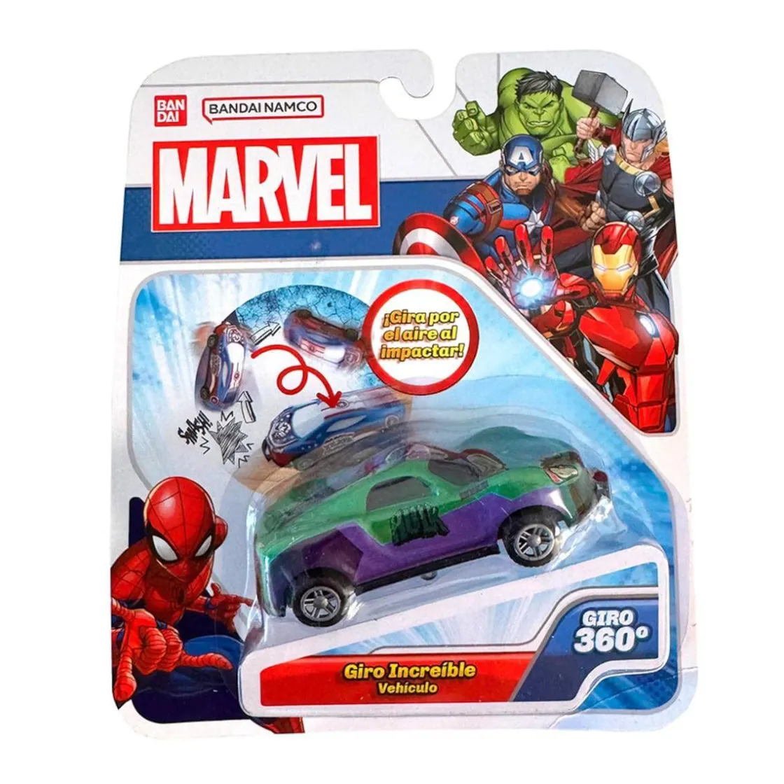 BANDAI Marvel - Flip Cars (Varios modelos)* Vehículos Y Circuitos