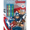 LOGISTA LIBROS Marvel - Los Vengadores - Libro de actividades para colorear con ceras: Los Vengadores ㅤ