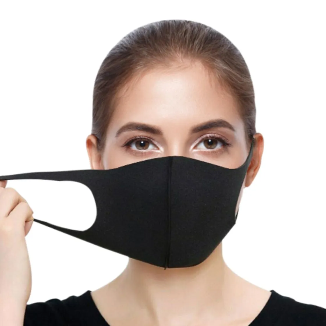 EXTENDED PLAY Mascarilla protección de spandex reutilizable 1 ud Rosa* Coleccionables Y Mini Mundos