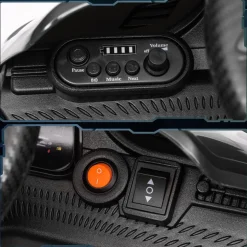 AIYAPLAY Maserati Gran Turismo Folgore eléctrico Blanco