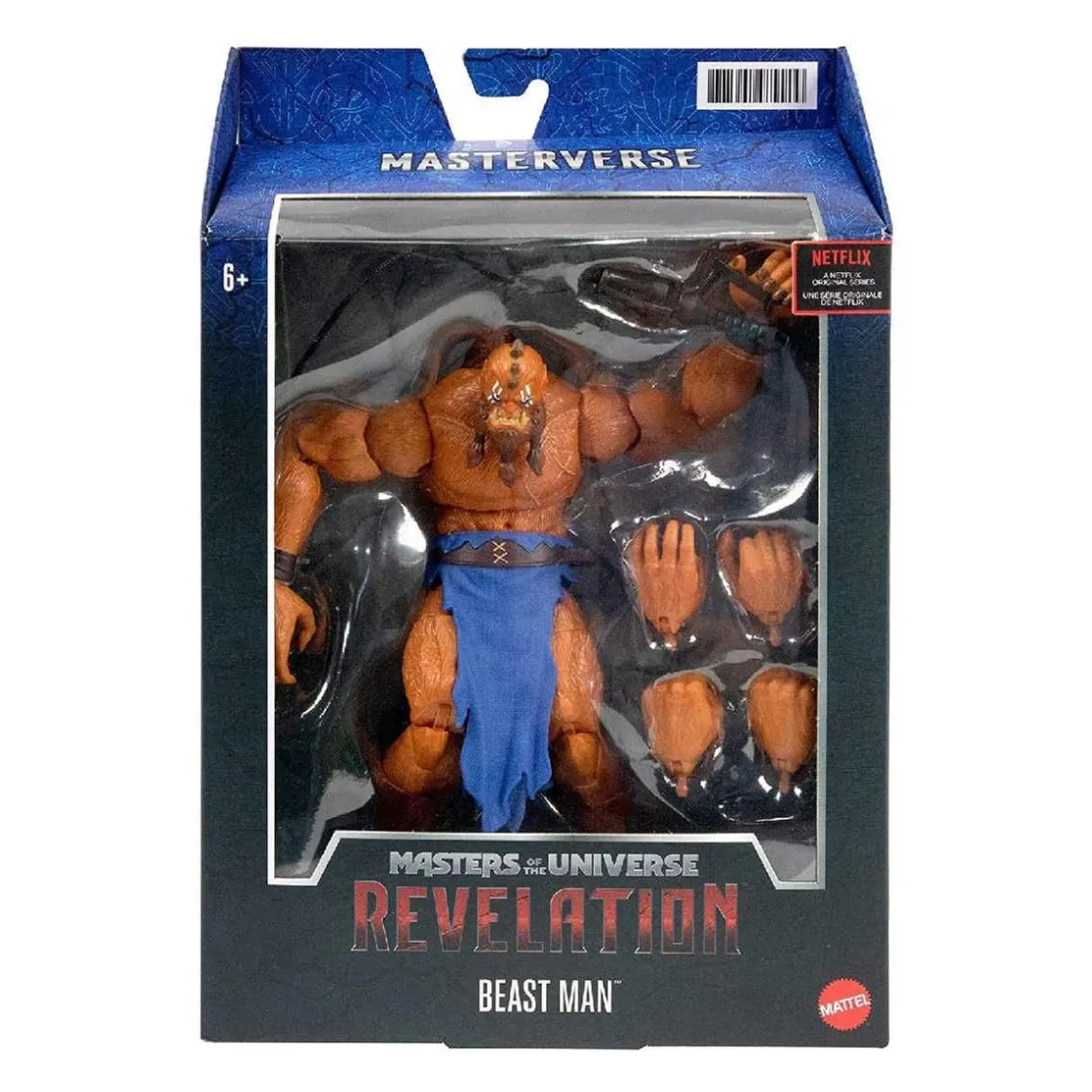 MATTEL Masters of the Universe Revelation - Figura Beast Man* Figuras De Acción