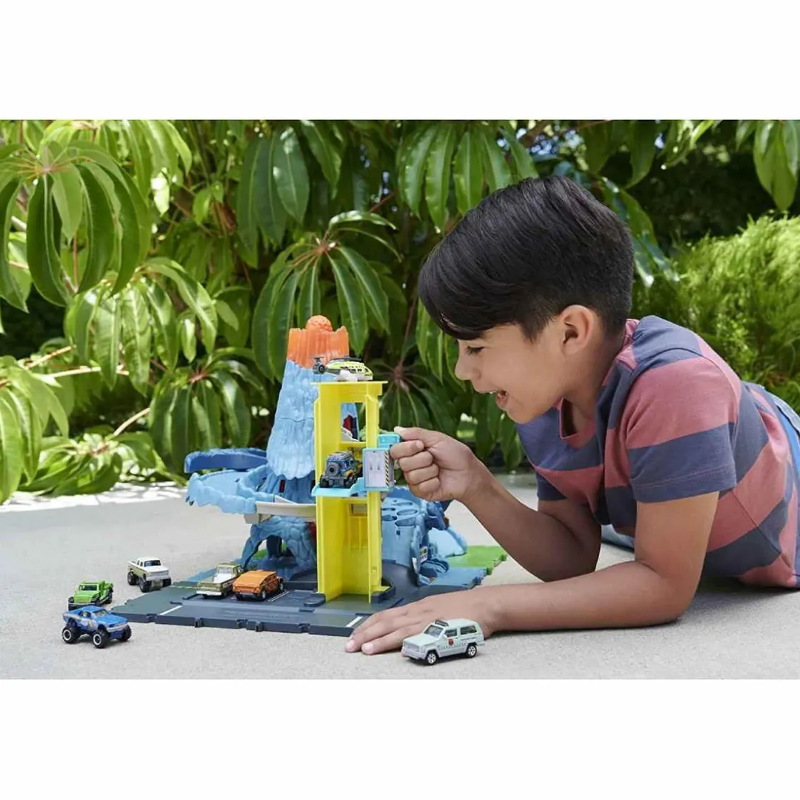 MATTEL Matchbox - Huida del volcán
