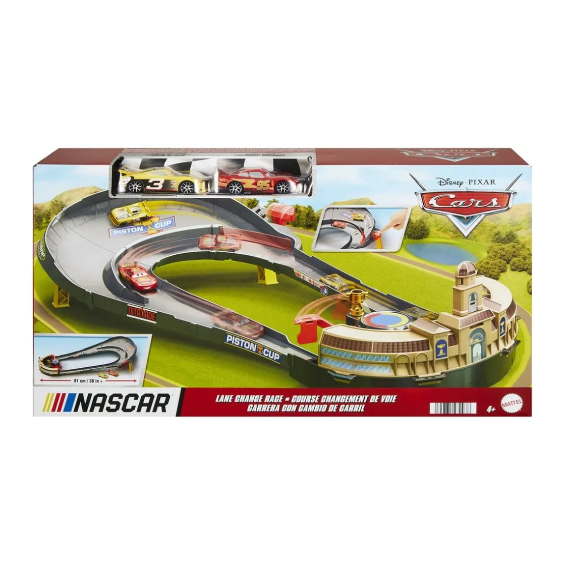 MATTEL - Cars - Pista Nascar Disney Pixar