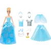 MATTEL - Cenicienta - Muñeca Princesa Cenicienta con Accesorios de Moda ㅤ* Muñecas