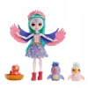 MATTEL - Enchantimals - Enchantimals familia de loros muñecas con mascotas y accesorios (Varios modelos) ㅤ