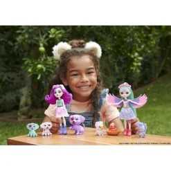 MATTEL - Enchantimals - Enchantimals familia de loros muñecas con mascotas y accesorios (Varios modelos) ㅤ
