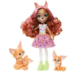 MATTEL - Enchantimals - Muñeca Fiesta Encantada con Accesorios ㅤ* Muñecas