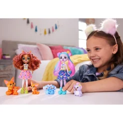 MATTEL - Enchantimals - Muñeca Fiesta Encantada con Accesorios ㅤ* Muñecas
