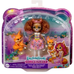 MATTEL - Enchantimals - Muñeca Fiesta Encantada con Accesorios ㅤ* Muñecas