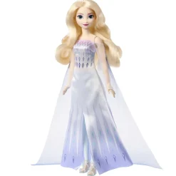 MATTEL - Frozen - Muñeca reinas Elsa y Anna estilo Frozen ㅤ