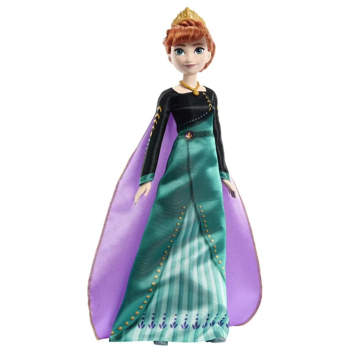 MATTEL - Frozen - Muñeca reinas Elsa y Anna estilo Frozen ㅤ