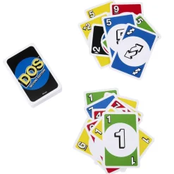 MATTEL - Juego de cartas Dos segunda edición familiar de mesa ㅤ* Friki Zone|Juegos Y Puzzles