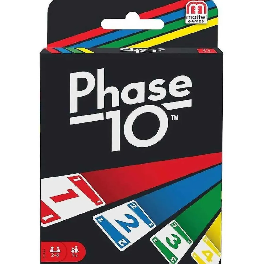 MATTEL - Juego de cartas Phase 10 inspirado en Rummy para fases familiares ㅤ* Friki Zone|Juegos Y Puzzles