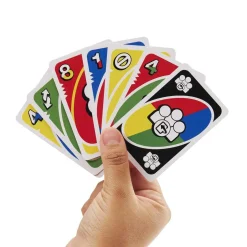 MATTEL - Juego de cartas UNO Split familiar y flexible ㅤ