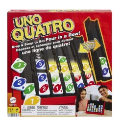 FABA Mattel - Juego de mesa y cartas UNO Quatro* Friki Zone|Juegos Y Puzzles