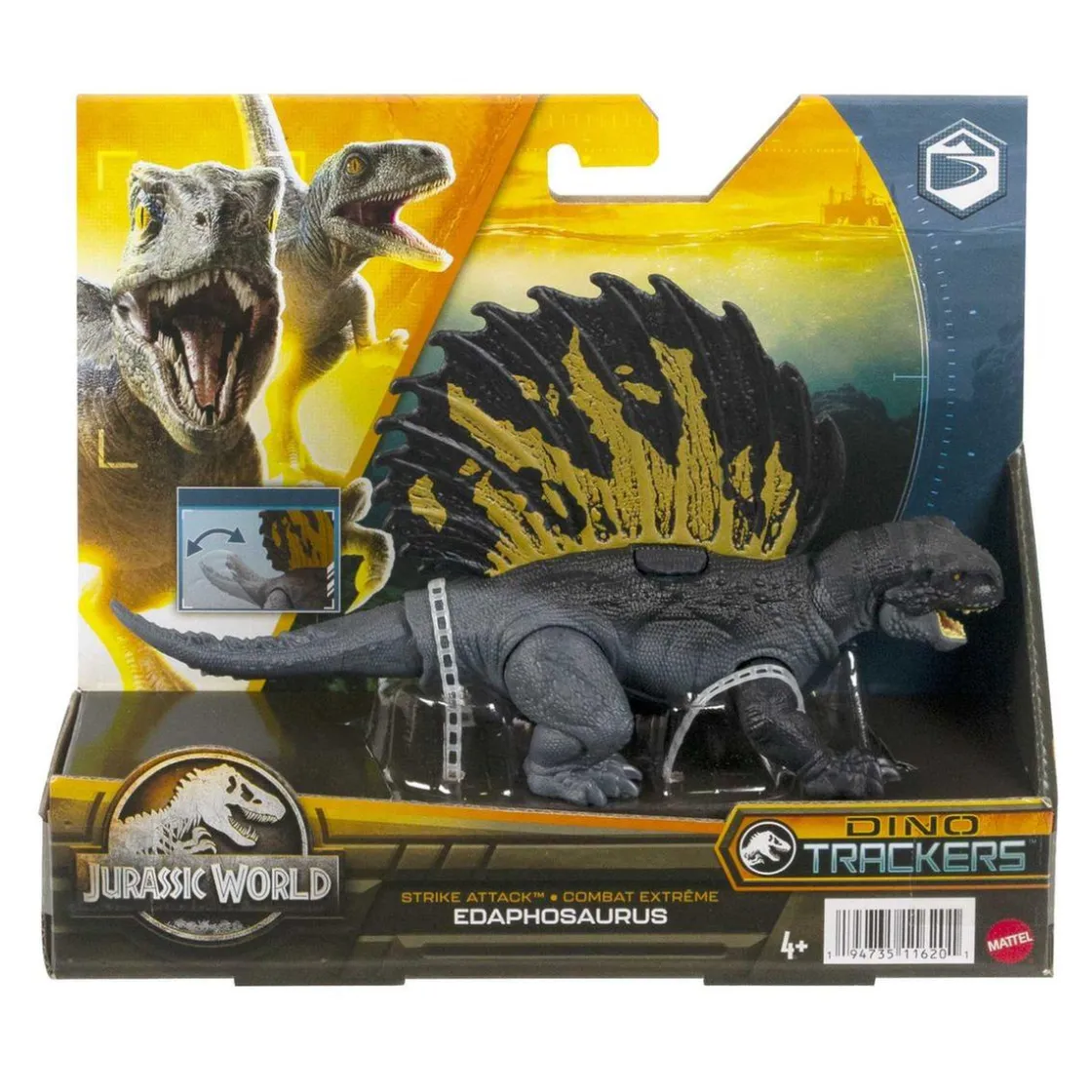 MATTEL - Jurassic World - Figura dinosauro ataque letal Jurassic World (Varios modelos) ㅤ* Figuras De Acción