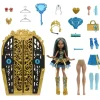 MATTEL - Monster High - Muñeca Skulltimate Cleo con armario y accesorios* Muñecas
