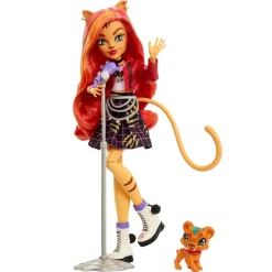 MATTEL - Monster High - Muñeca Toralei con Mascota ㅤ* Muñecas