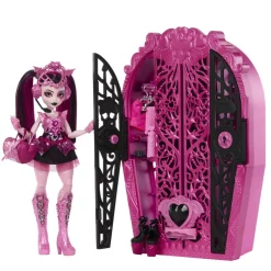 MATTEL - Monster High - Muñeca Draculaura Skulltimate con armario y accesorios