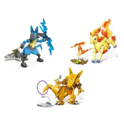 MATTEL - Pokemon - Construcción Mega Pokemon: Set de adaptadores y figuras (Varios modelos) ㅤ* Juguetes De Construcción