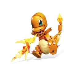 MATTEL - Pokemon - Figura de construcción Mega Construx Pokémon Charmander Naranja ㅤ