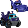 MATTEL - Vehículo juguete luminoso Batwheels escala 1:55 ㅤ* Coleccionables Y Mini Mundos