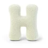 MEOWBABY - Almohada Infantil con Forma de Letra “H” Color Crema “Bearly H”* Descanso·Colchones Y Almohadas