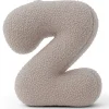 MEOWBABY - Almohada Infantil con Forma de Letra “Z” Color Gris Claro “Bearly Z”* Descanso·Colchones Y Almohadas