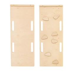 MEOWBABY - Mecedora Infantil de Madera Natural con Escalera “Medium Dream Rocker Classic”