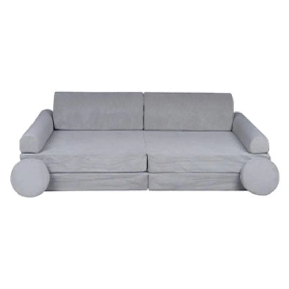 MEOWBABY - Sofá de pana Premium infantil gris