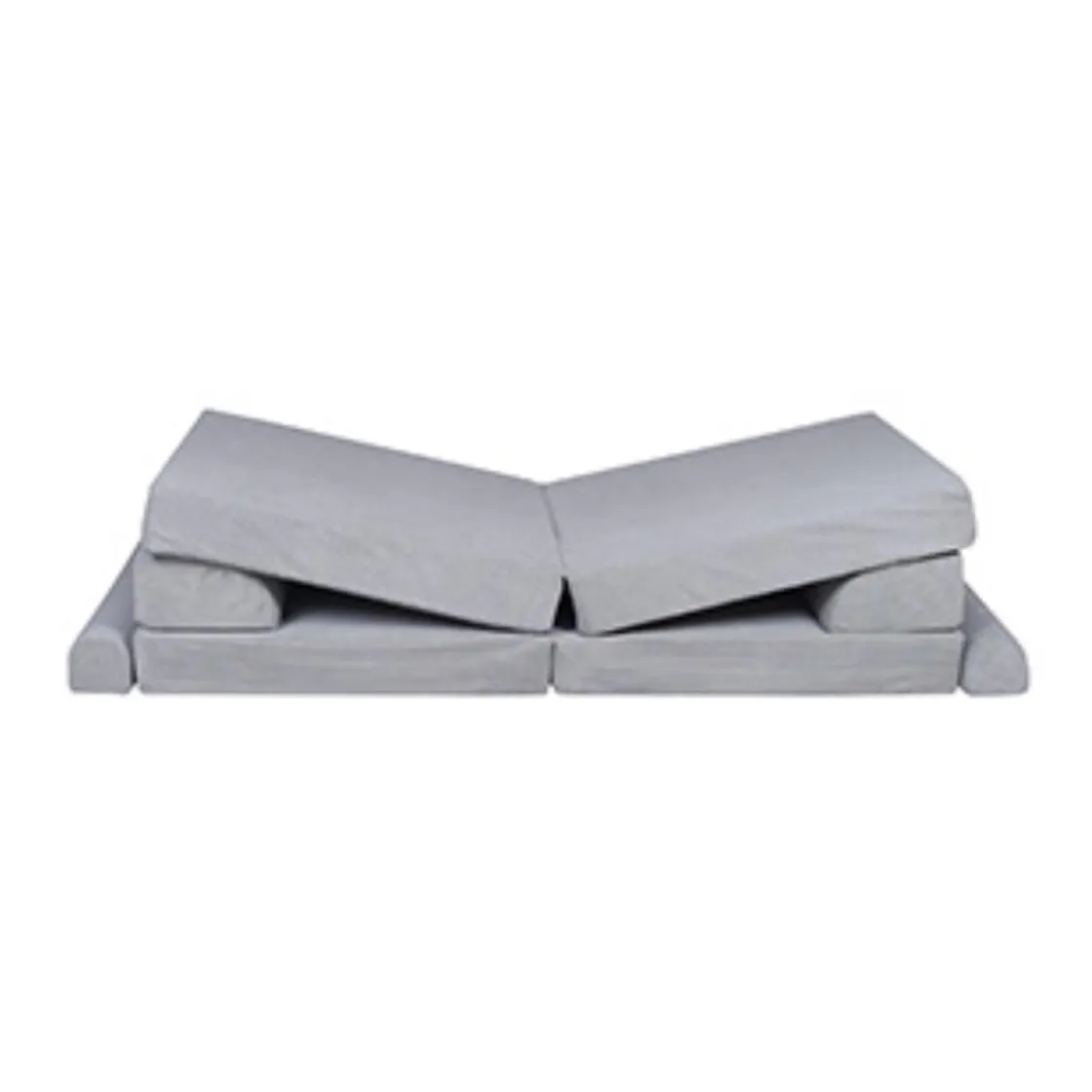 MEOWBABY - Sofá de pana Premium infantil gris