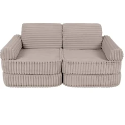 MEOWBABY - Sofá Infantil Churros Pocket Plus Color Beige Pebble