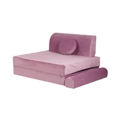 MEOWBABY - Sofá Premium infantil rosa