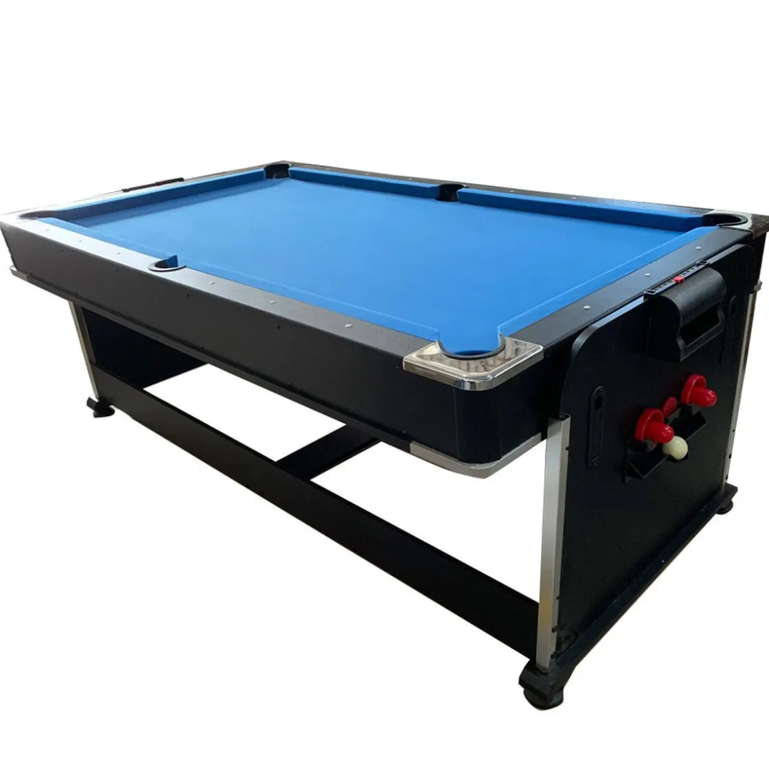 PL OCIOTRENDS Mesa Multijuego giratoria 4 en 1* Deportes|Futbolines