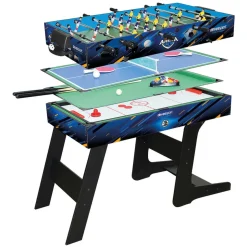 PL OCIOTRENDS Mesa Multijuegos 122 cm Plegable 4 en 1