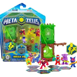IMC Metazells - Mega pack 7 figuras + 2 troncos serie 1* Figuras De Acción