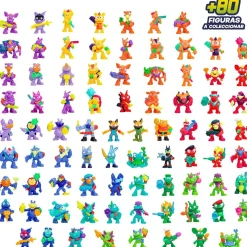 IMC Metazells - Mega pack 7 figuras + 2 troncos serie 1* Figuras De Acción